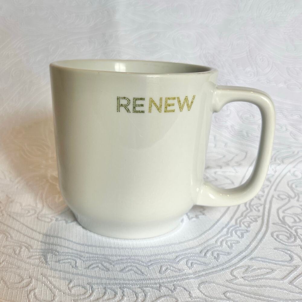 Starbucks ReNew Mug white 14 Oz 2009 Starbucks Japan